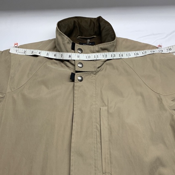 Claiborne Outerwear Mens Microfibre Jacket Small Olive Green - Picture 13 of 16